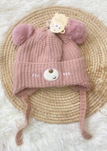 D_681903-MCO69301476569_052023-O.jpg Gorro Térmico Para Bebés Niños Clima Frío Niñas