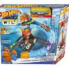 Pista Ataque Gorila Gigante Azul Hotwheels Carro Pequeño