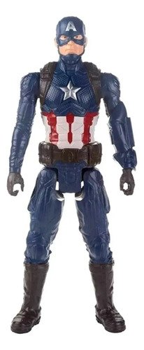 Avengers Capitan America Muñeco Titan Hero 30 Cm Orig Hasbro