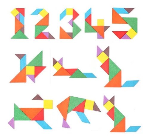 Tangram Madera