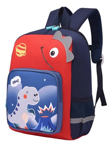 Maleta Morral Infantil Sirena Y Dinosaurio - 33 Cm Mediana