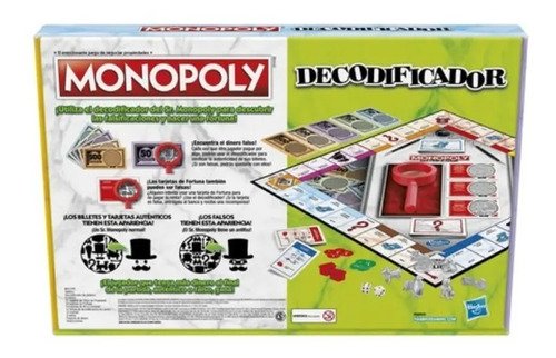 Juego De Mesa Monopoly Decodificador