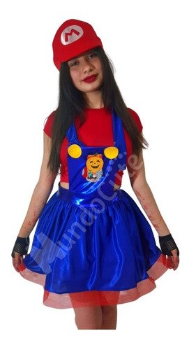 Disfraz Mario Bross O Luigi Mujer Hombre  Excelente Calidad