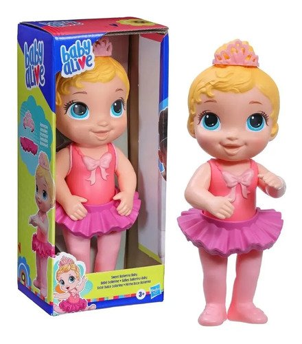 D_687125-MCO53489549891_012023-O.jpg Muñeca Baby Alive Bebé Dulce Bailarina Rosada Babycute