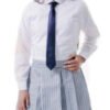 Corbata Colegio Azul, Negra, Gris, Verde Y Rojo Uniforme