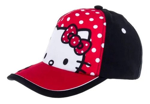 Gorra Hello Kitty Niña Cachucha Mundocute Rojo Niñas