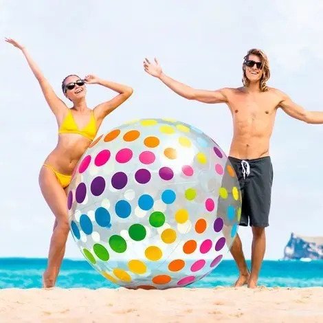 D_693733-MCO27759934974_072018-O.jpg Hermoso Inflable Intex Pelota Puntas Gigante #mundocute :)