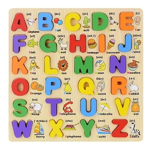 D_693939-MCO43734962979_102020-O.jpg Juego Abecedario Madera Juguetes Didácticos Montessori Varios