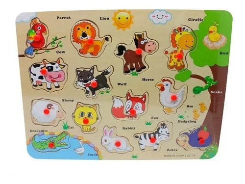 Kit Juguetes Didácticos Montessori Juegos Madera Niños