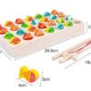 Juego Abecedario De Pesca Montessori Juguetes Didácticos  Varios