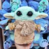 Peluche Baby Yoda 21cm Peluches Muñeco Din Grogu Star Wars Verde
