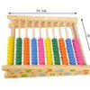 Ábaco Madera Juguetes Didácticos Aprender Montessori