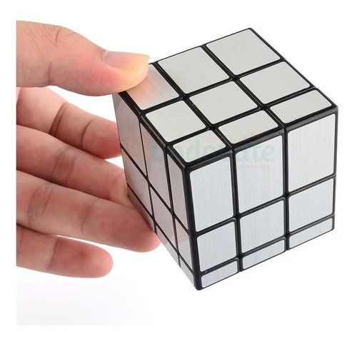 D_699072-MCO44848143499_022021-O.jpg Cubo Rubik Mirror 3x3 Qiyi + Obsequio Lubricante Original Plateado
