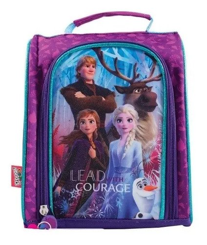D_699349-MCO40485839206_012020-O.jpg Morral Ruedas + Lonchera + Accesorios Frozen Original 30%off Violeta Poliéster