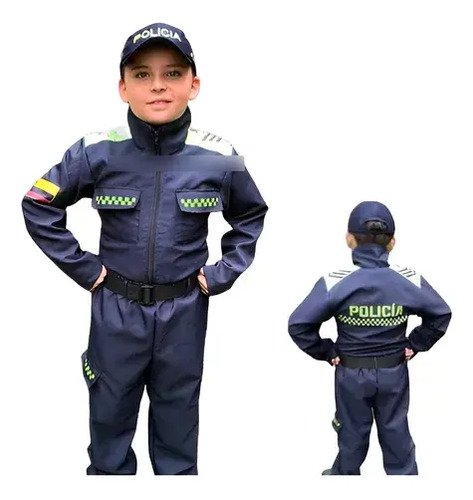 D_699824-MCO93636392950_102025-O.jpg Disfraz Policia Niño Disfraces Militar 10% Off Detective