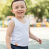 Esqueleto Blanco Set X3 Uniforme Escolar Algodón Niños