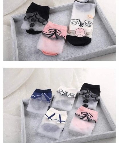 Hermosas Medias Tobilleras Calcetines Diseños Exclusivos.