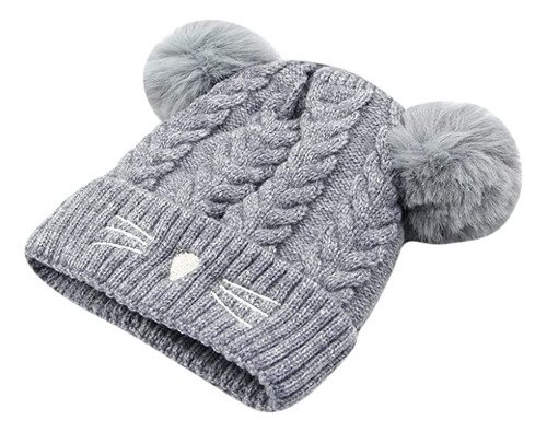 D_700510-MCO69300259485_052023-O.jpg Gorro Lana Para Bebé Protección Invierno Niños Gorros Frío