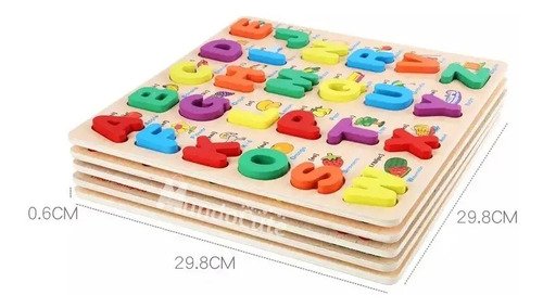 D_700757-MCO43387024433_092020-O.jpg Juego Abecedario Madera Juguetes Didácticos Montessori Varios