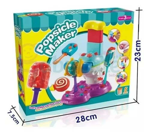D_701833-MCO41723188139_052020-O.jpg Set De Plastilina Maquina De Helados Juguete Con Accesorios