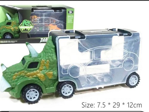 Set X3 De Camiones De Dinosaurios Para Niños