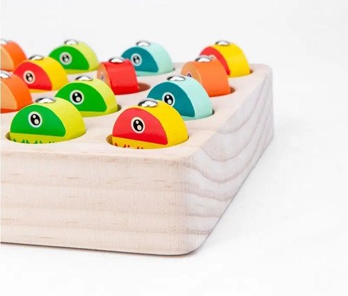 Juego Abecedario De Pesca Montessori Juguetes Didácticos  Varios