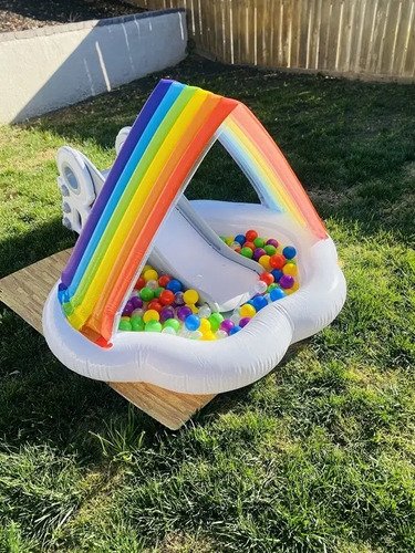 D_705857-MCO52821415414_122022-O.jpg Piscina Para Pelotas Y Agua Inflable Arcoiris Niños