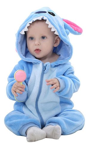 D_707767-MCO94775248228_102025-O.jpg Disfraz Stitch Para Bebé Diseño Premium Alta Calidad