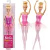Muñeca Barbie Bailarina De Ballet Vestico Rosa