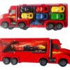 D_709406-MCO81125097452_122024-O.jpg Grua Camión Cars Rayo Mcqueen + 6 Autos Juguete Metálicos Autos Rojo