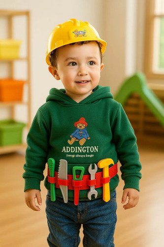 D_710157-MCO88284228712_072025-O.jpg Disfraz Constructor Infantil - Chaleco + Set De Juguetes