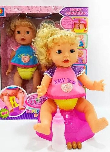 D_710506-MCO40002933370_122019-O.jpg Muñeca Hace Popó Juguete Regalo Niña Real Babycute Bebe