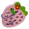 Didáctico Enhebrar Juguete Frutas Niños Montessori Juego