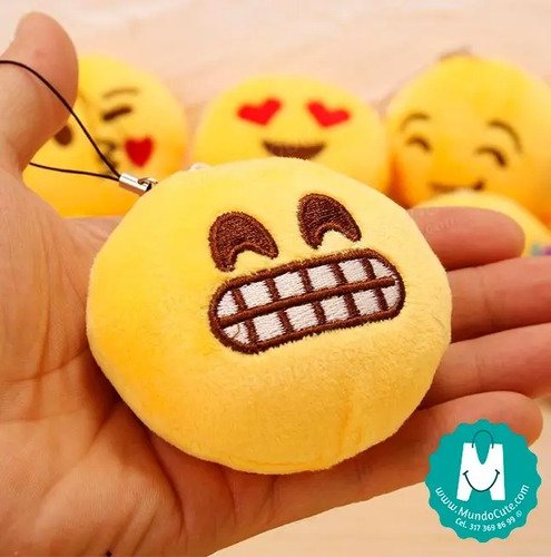D_710985-MCO26949729056_032018-O.jpg Emojis Peluche Llavero 5 Cm Mundocute Regalos Caritas