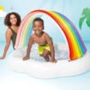 D_711013-MCO52821355904_122022-O.jpg Piscina Para Pelotas Y Agua Inflable Arcoiris Niños