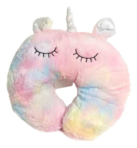 Cuello Arcoiris 30cm X 30cm - Colorido Y Confortable Rosa