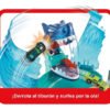 Pista Ataque Tiburón Hotwheels Batalla Playa Tiburones