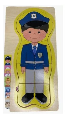 D_711930-MCO74220017411_012024-O.jpg 2 Rompecabezas De Vestir Juego Anatomía Madera Montessori