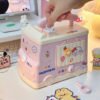 D_712101-MCO76701716634_062024-O.jpg Alcancia Infantil Kawaii + Stikers Y Pines Lisa Crema