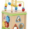 D_712471-MCO92242085523_092025-O.jpg Cubo Multifuncional Madera Montessori Didacticos Juguetes Multicolor