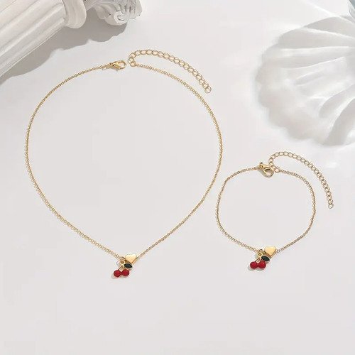 Cadena + Manilla Linda Y Elegante Regalo Perfecto Para Mamá