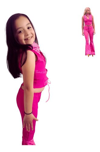 Disfraz Barbie Niña Barbie Oeste Disfraces Vaquera Fucsia 6