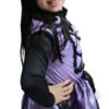 D_713056-MCO80148604473_102024-O.jpg Disfraz Kuromi Morado | Atuendo Kawaii Para Niñas Con Orejitas