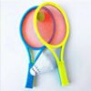 Juego Raquetas Kidooh  Set X2 Pelota Y Chulo Para Niños Azul/verde