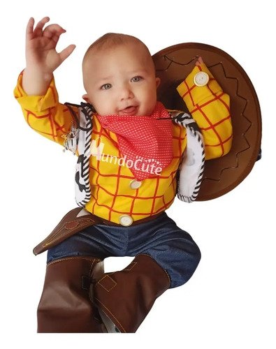 D_714603-MCO51546920214_092022-O.jpg Disfraz Woody Niño Vaquero Toy Story Traje Gudy Accesorios