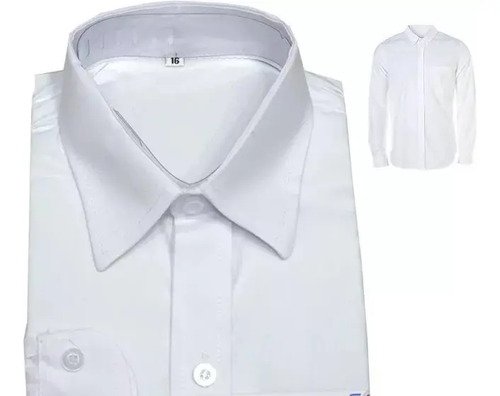 D_716842-MCO31100226256_062019-O.jpg Camisa Cuello Corbata Adultos Manga Larga Nacional S A L