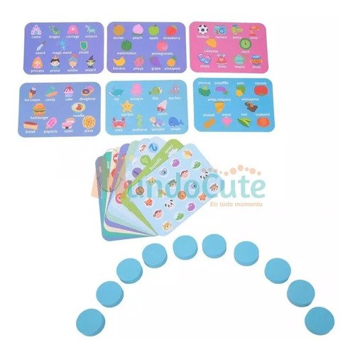 D_717759-MCO44633782788_012021-O.jpg Juego De Memoria Lotería Niños Madera Juguetes Montessori