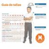 Camiseta Colegial Algodón Niños Cuello Redondo Uniforme