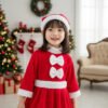 D_718229-MCO97762035889_112025-O.jpg Disfraz De Mamá Noel Para Niña Disfraces Navidad - ¡encanto Festivo Para Las Pequeñas!