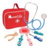 D_719884-MCO44589494532_012021-O.jpg Maletín Doctor Kit Médico Niños Madera Montessori Botiquín